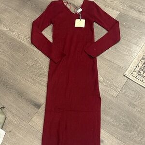 New wirh tags knit maxi dress